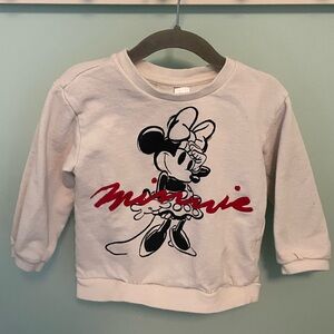 H&M Disney Minnie Mouse Sweatshirt